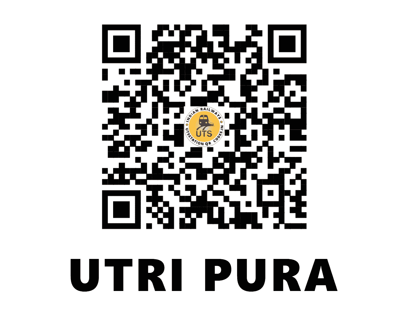 UTS QR Code for UTRI PURA - UTP - NE (UTTAR PRADESH)